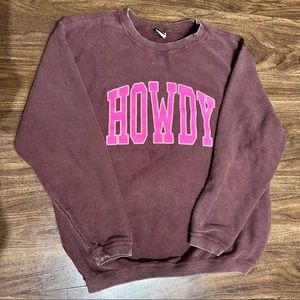 Howdy Oversized Sweatshirt